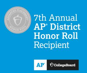 7th Annual AP District Honor Roll Recipient 